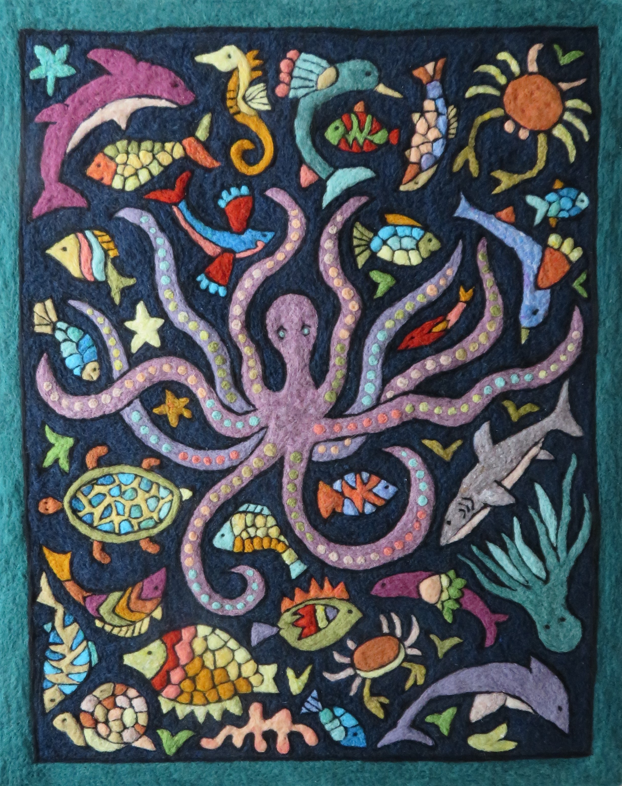Ocean Creatures Tapestry Needle Felting Kit – The Felting Studio